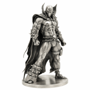 The Hellspawn Silver Statue — the damned devil-bargain antihero archetype