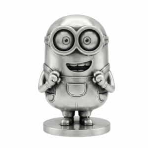 Banana Henchmen Silver Statue — the cute, clumsy comic henchman archetype