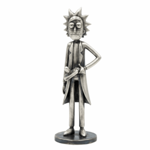 Grandpa C-137 Silver Statue — the ethics-free genius of the mad-scientist archetype