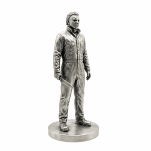 The Shape Silver Statue — the silent pale-masked shape who walks and never runs