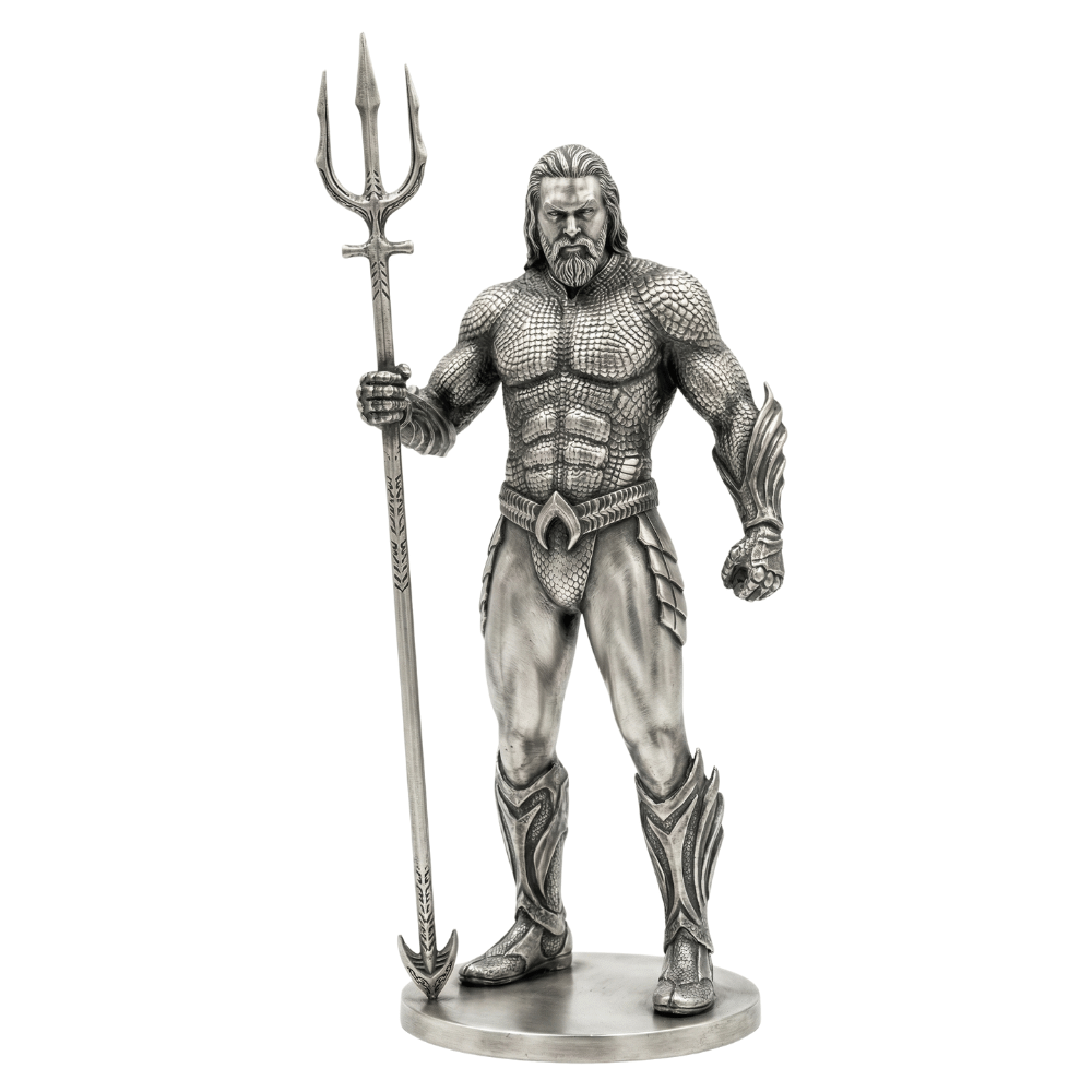 Trident Sea King — solid .999 fine silver statue