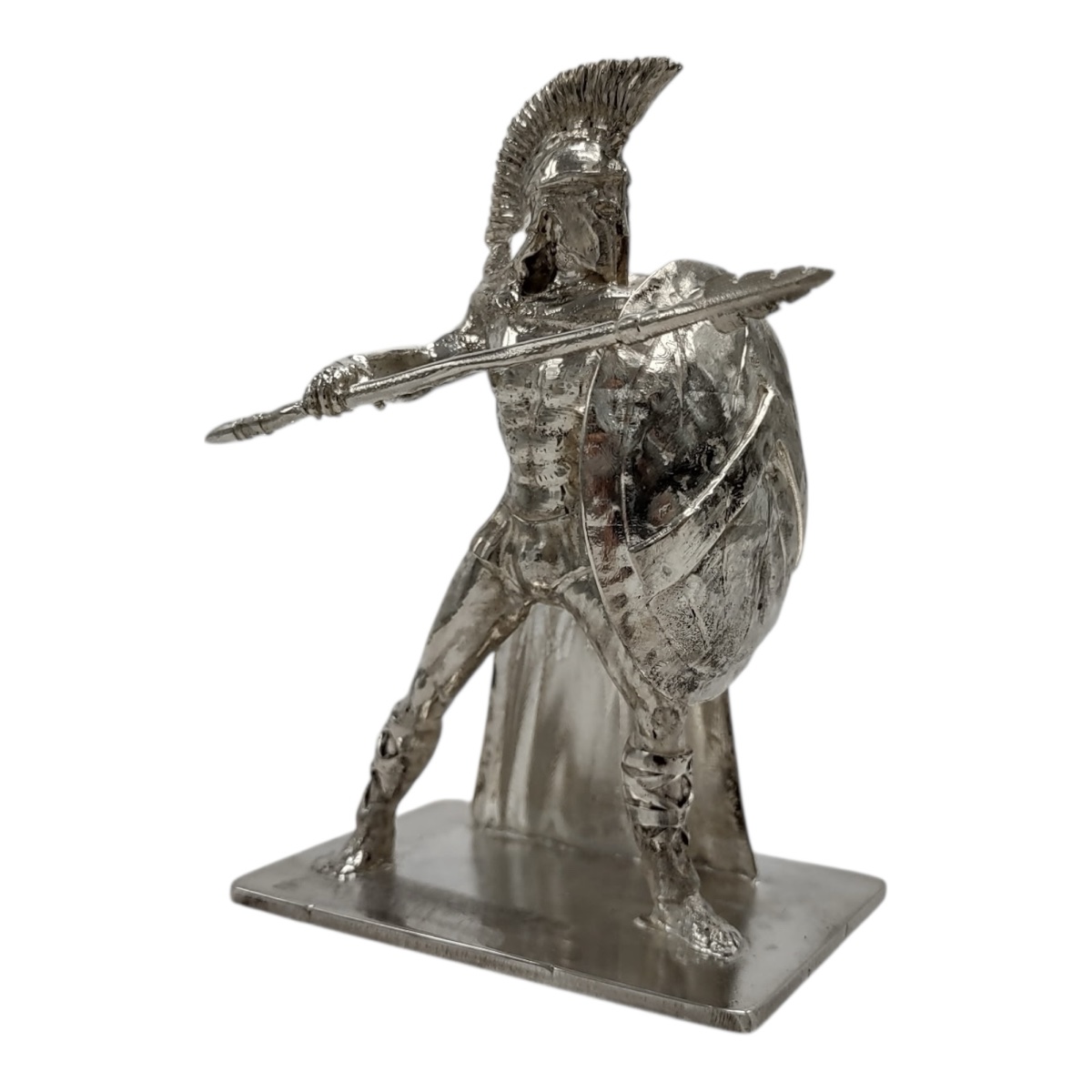 Hand-poured .999 silver collectible