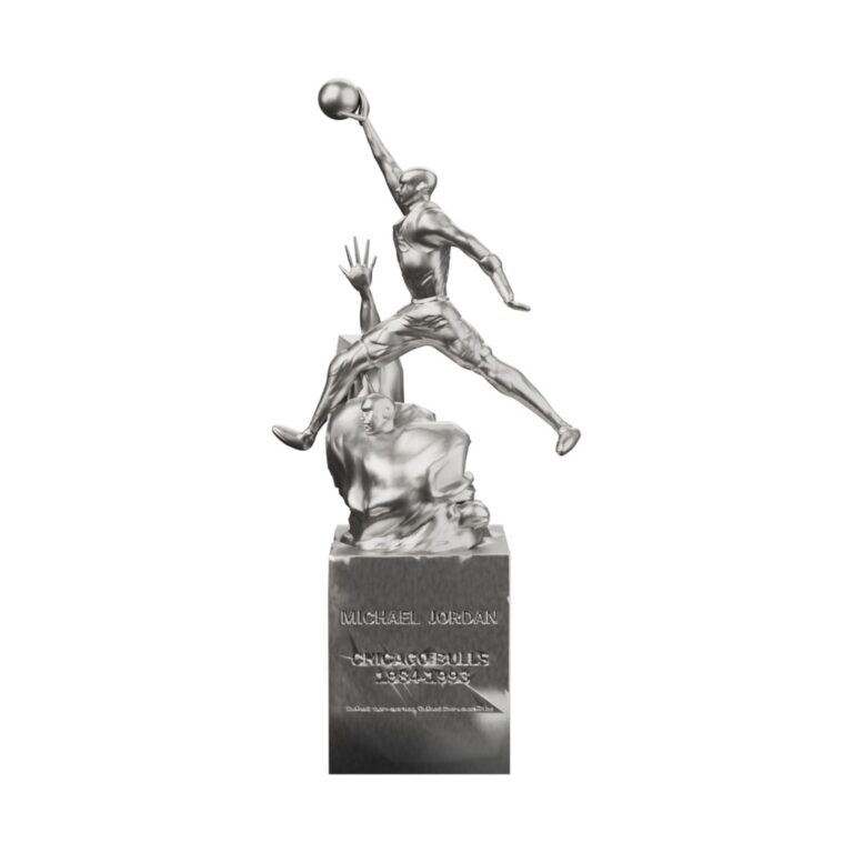 Athletes & Icons silver statues