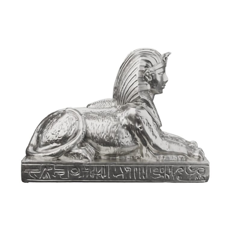 History & Warriors silver statues