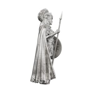 Athena Silver Statue