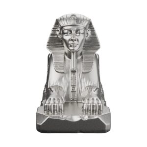 Sphinx Silver Statue