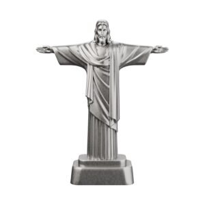 Christ the Redeemer Silver Statue — the open-armed monument of embrace and cross