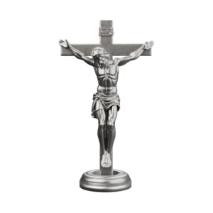 Crucifix of Christ Silver Statue — the emblem of sacrificial love contemplated for two thousand years