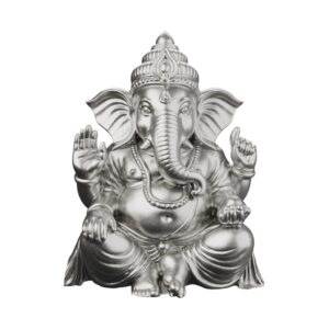 Ganesha Prosperity Silver Statue — the remover of obstacles, lord of beginnings