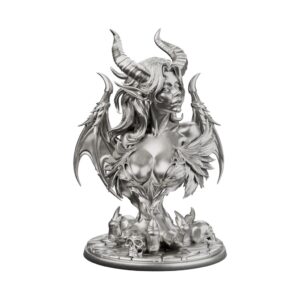 Horned Winged Demon