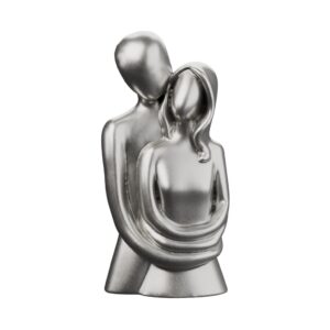 Mother’s Embrace Silver Sculpture — the ancient symbol of shelter and belonging