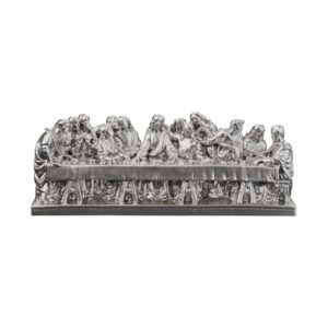 The Last Supper Silver Statue — the final meal of do this in remembrance of me
