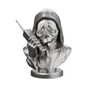 Woodsboro Phantom Silver Statue — the restless screaming spirit of world folklore